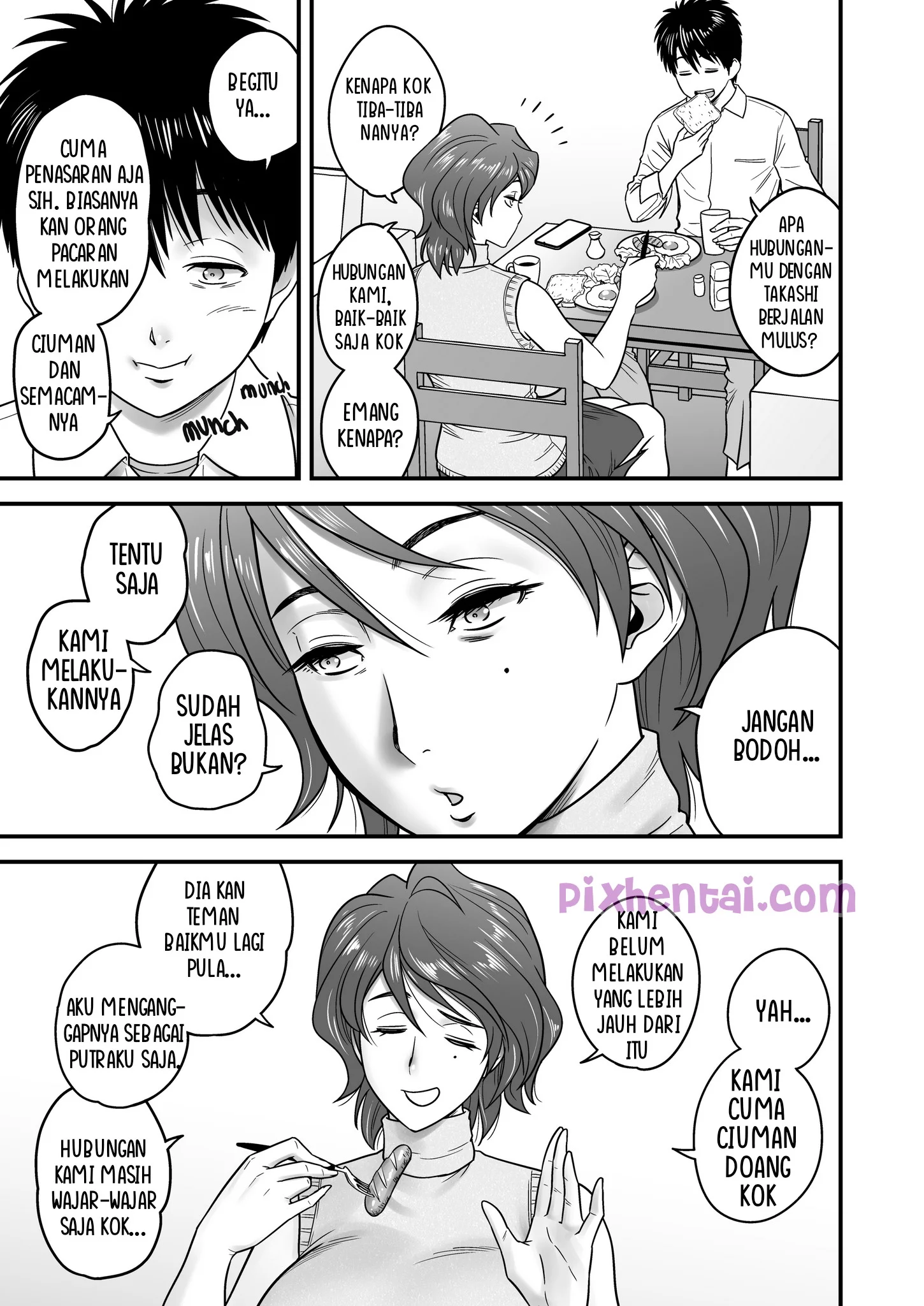Komik hentai xxx manga sex bokep Haha ga tomo Kano ni nattanode 46